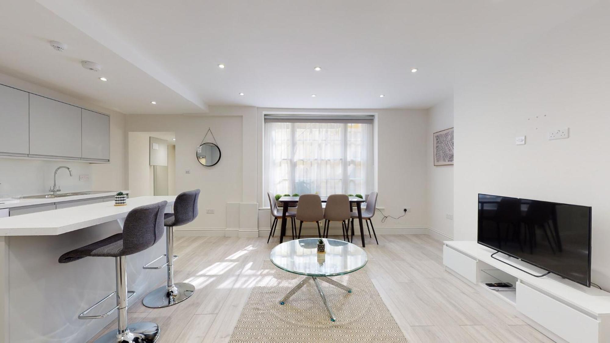 Chic Apartment By Hyde Park 伦敦 外观 照片