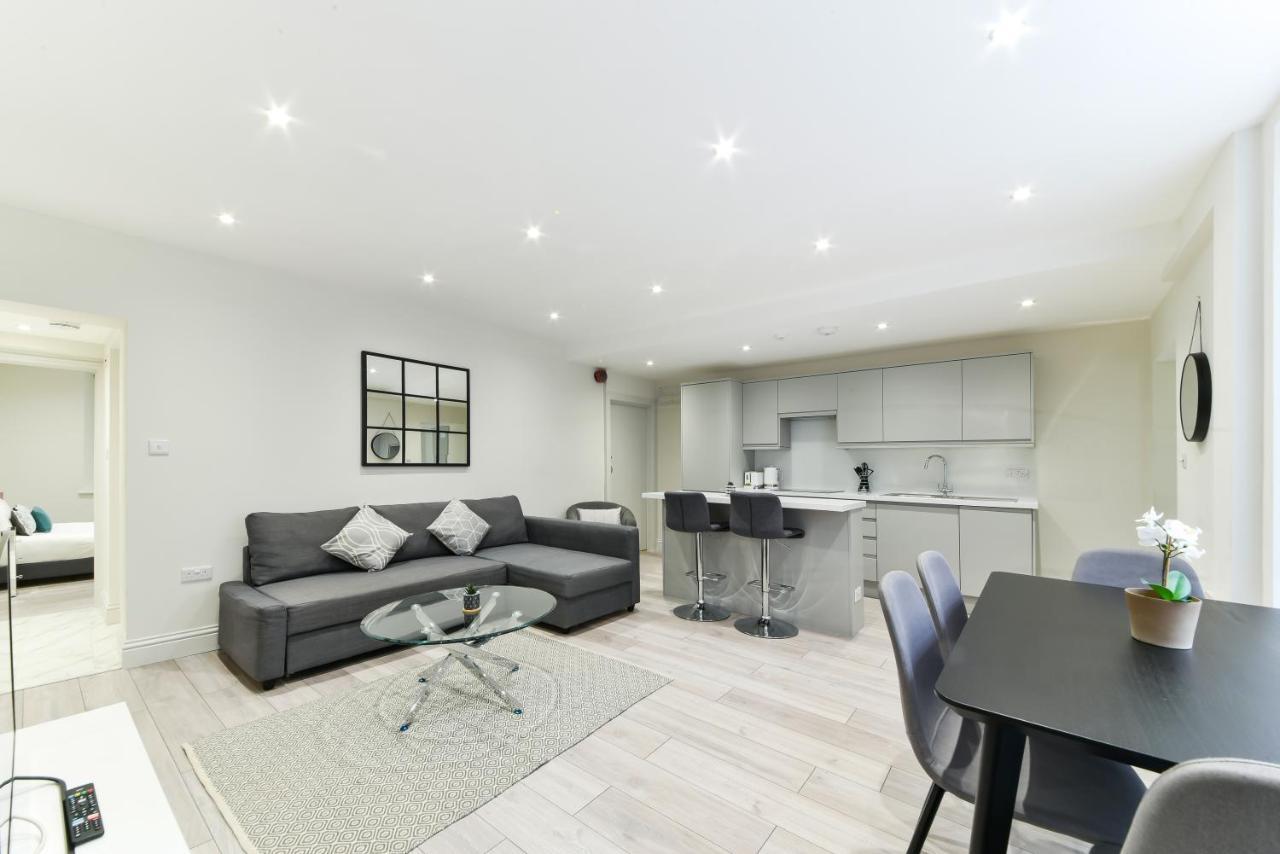 Chic Apartment By Hyde Park 伦敦 外观 照片